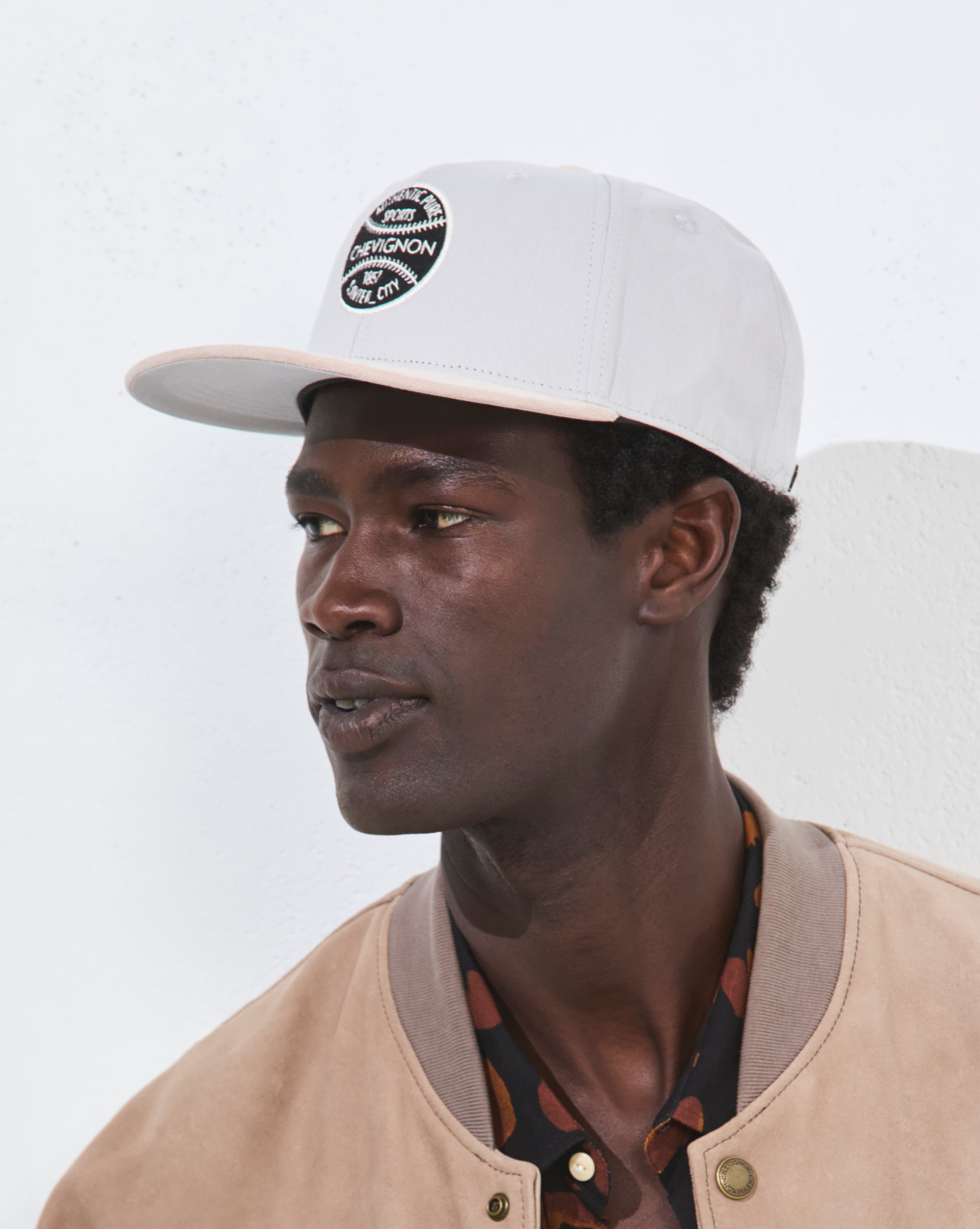 CASQUETTE BASEBALL CAP GRIS