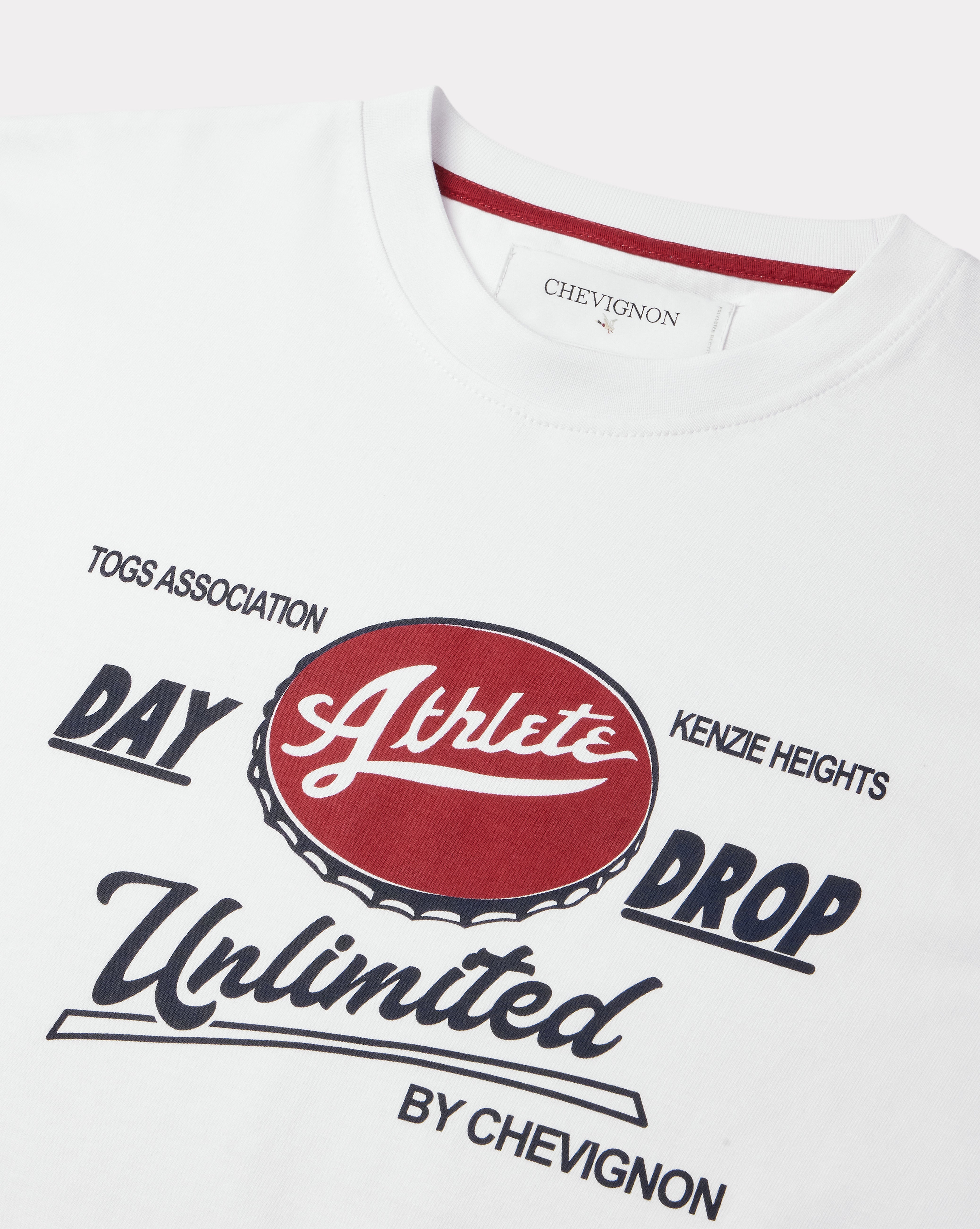 T-SHIRT DAY DROP BLANC