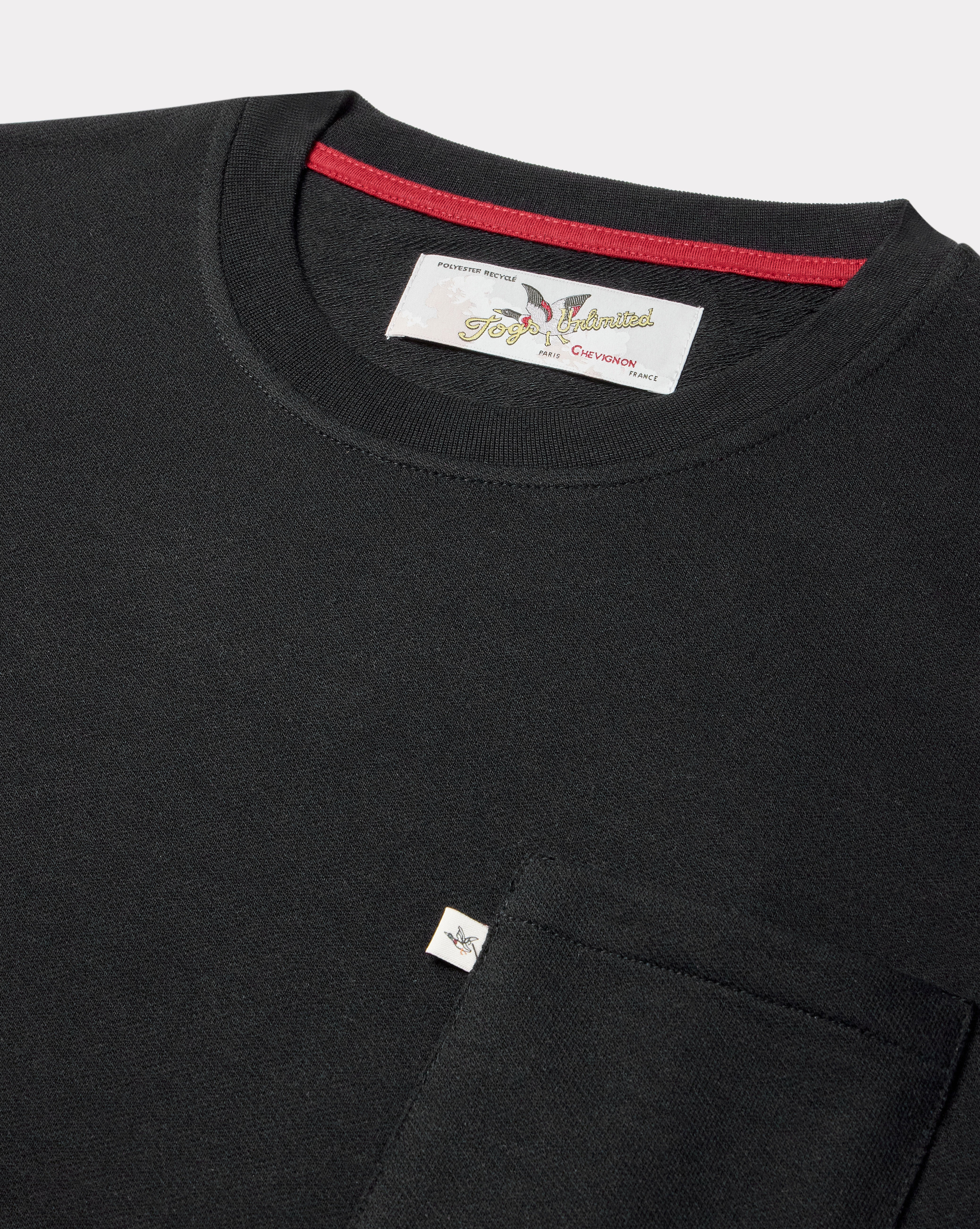 T-SHIRT DUCK COLOR TEE NOIR