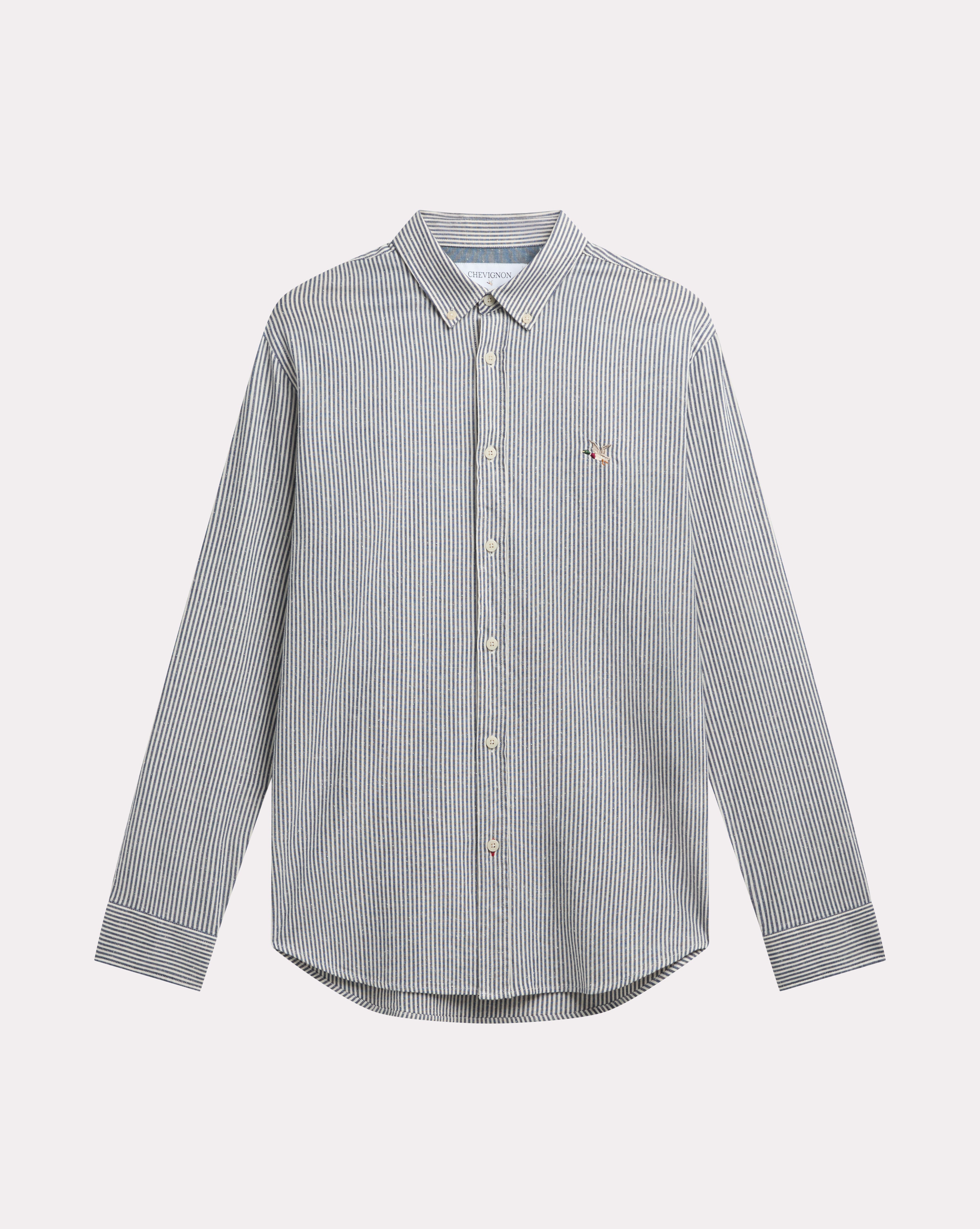 CHEMISE OXFORD SAKO BLEU