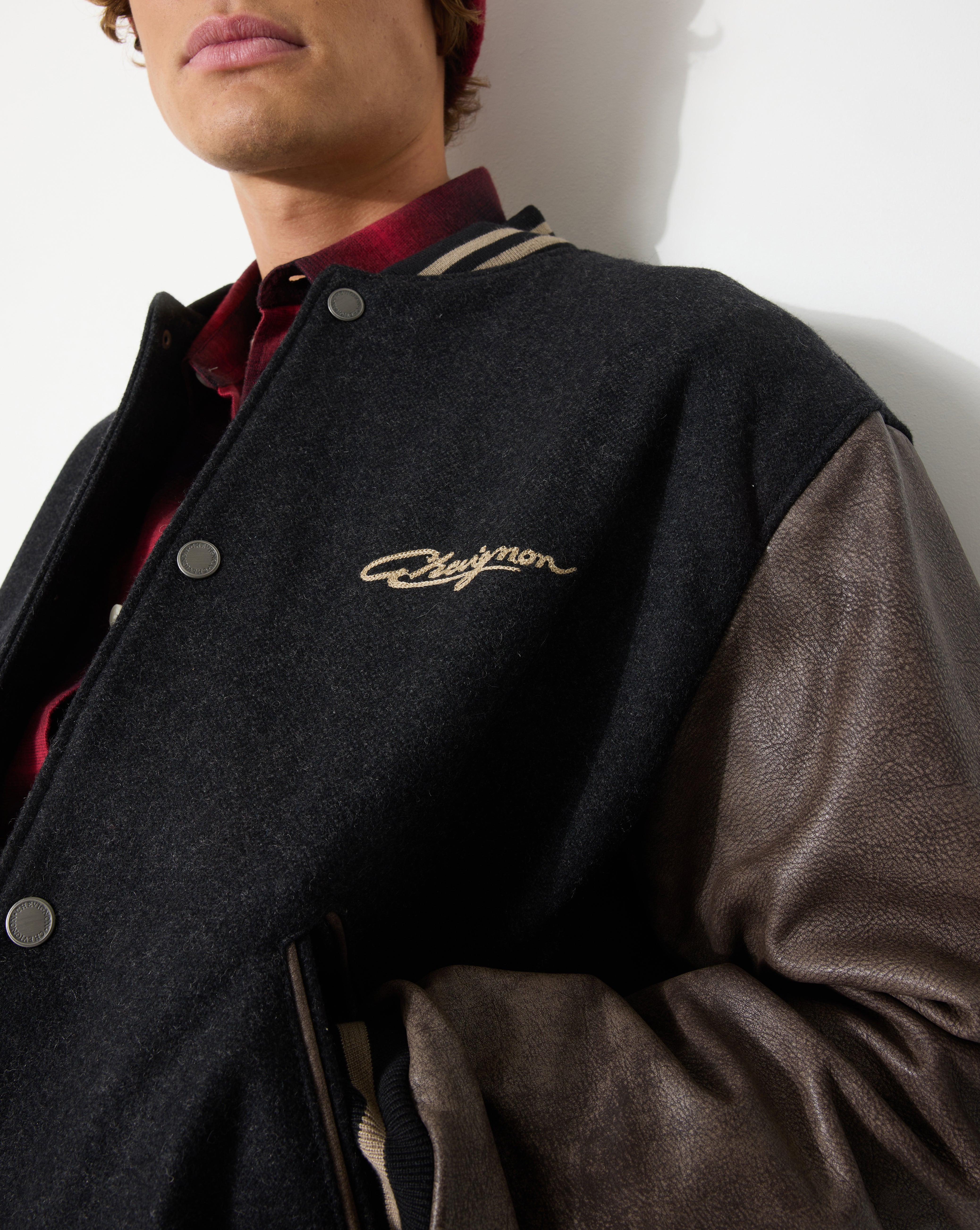 BLOUSON WINDS VARSITY NOIR