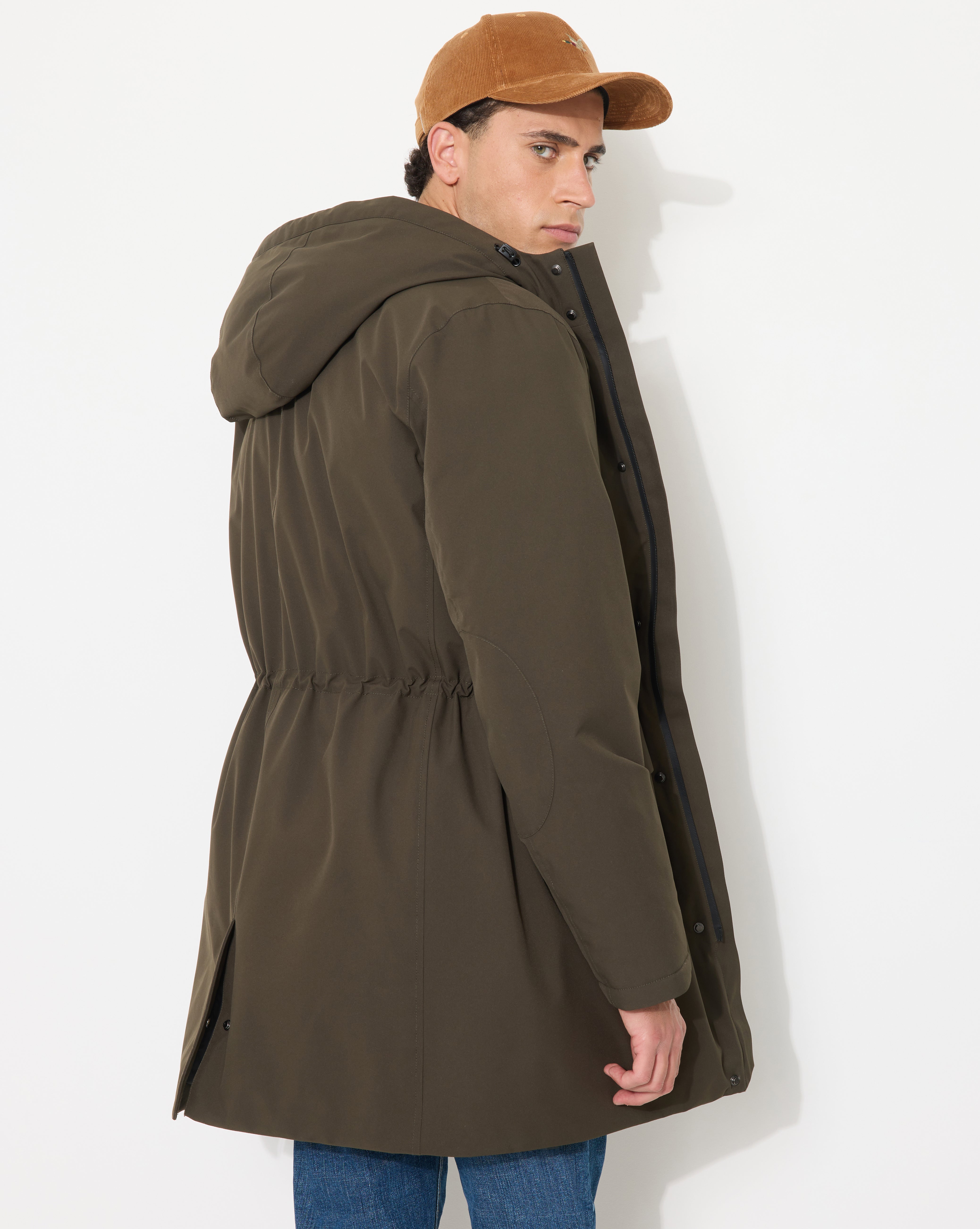 Khaki parka