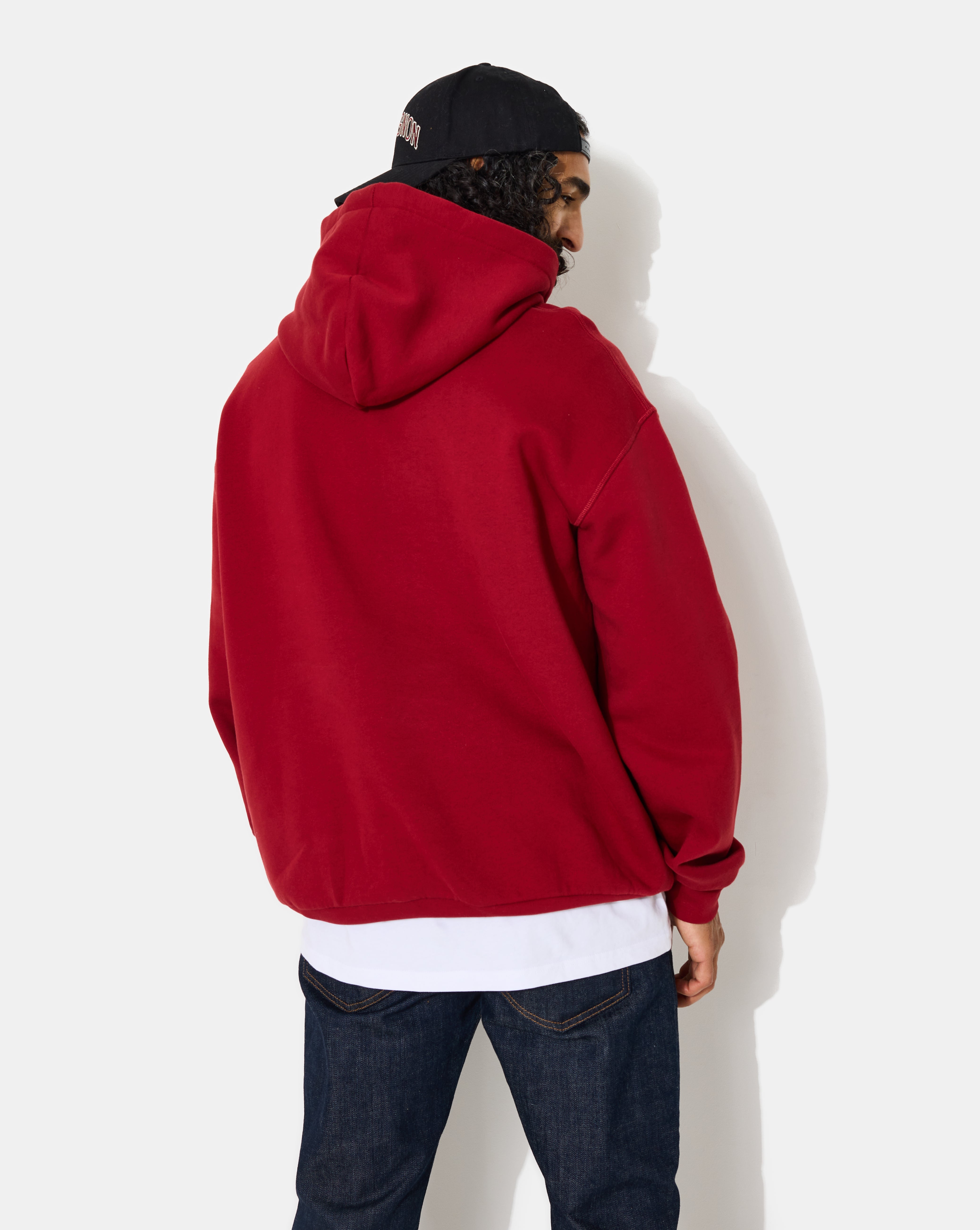 SWEAT HOOD TOGS ROUGE