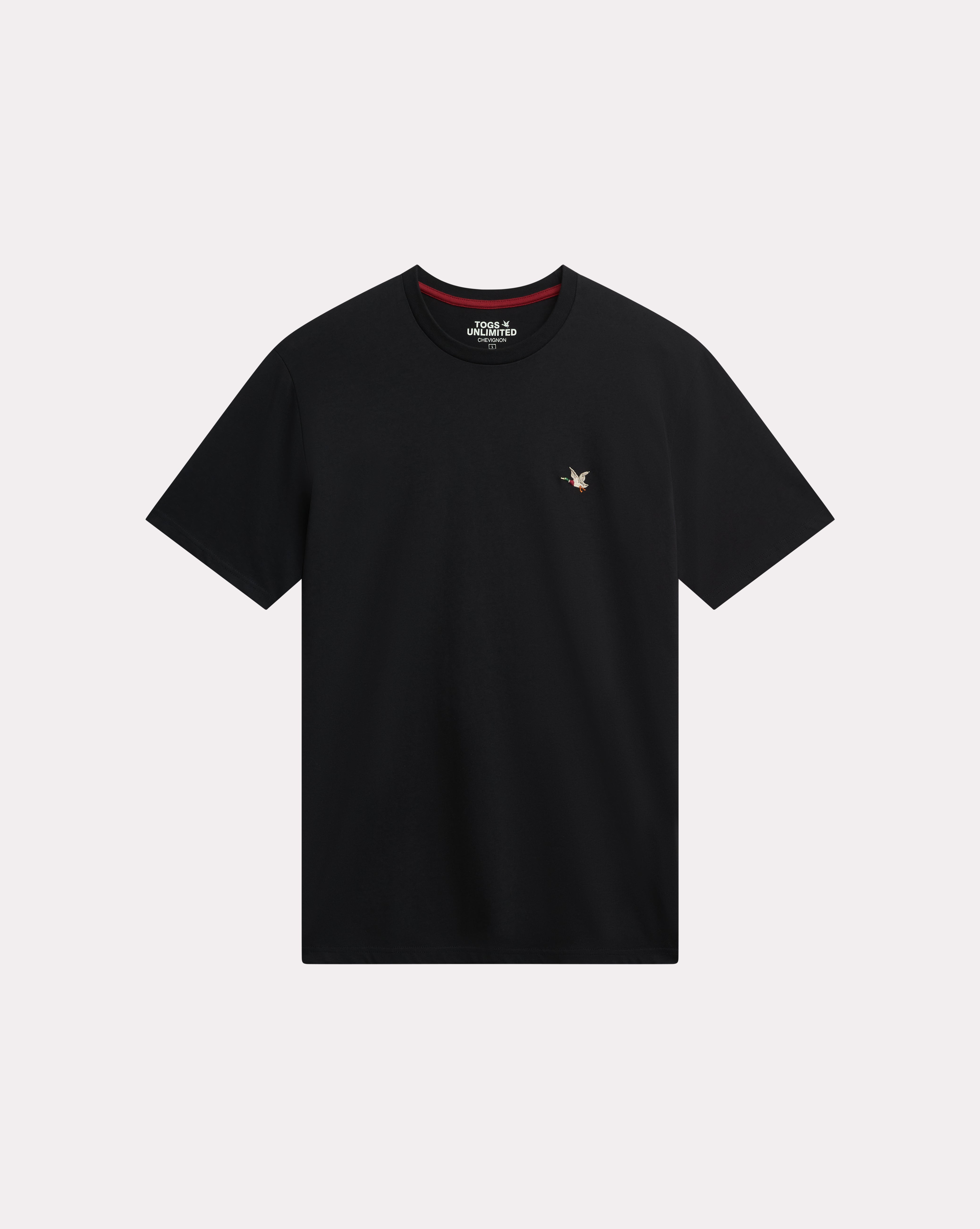 T-TOGS BLACK T-SHIRT