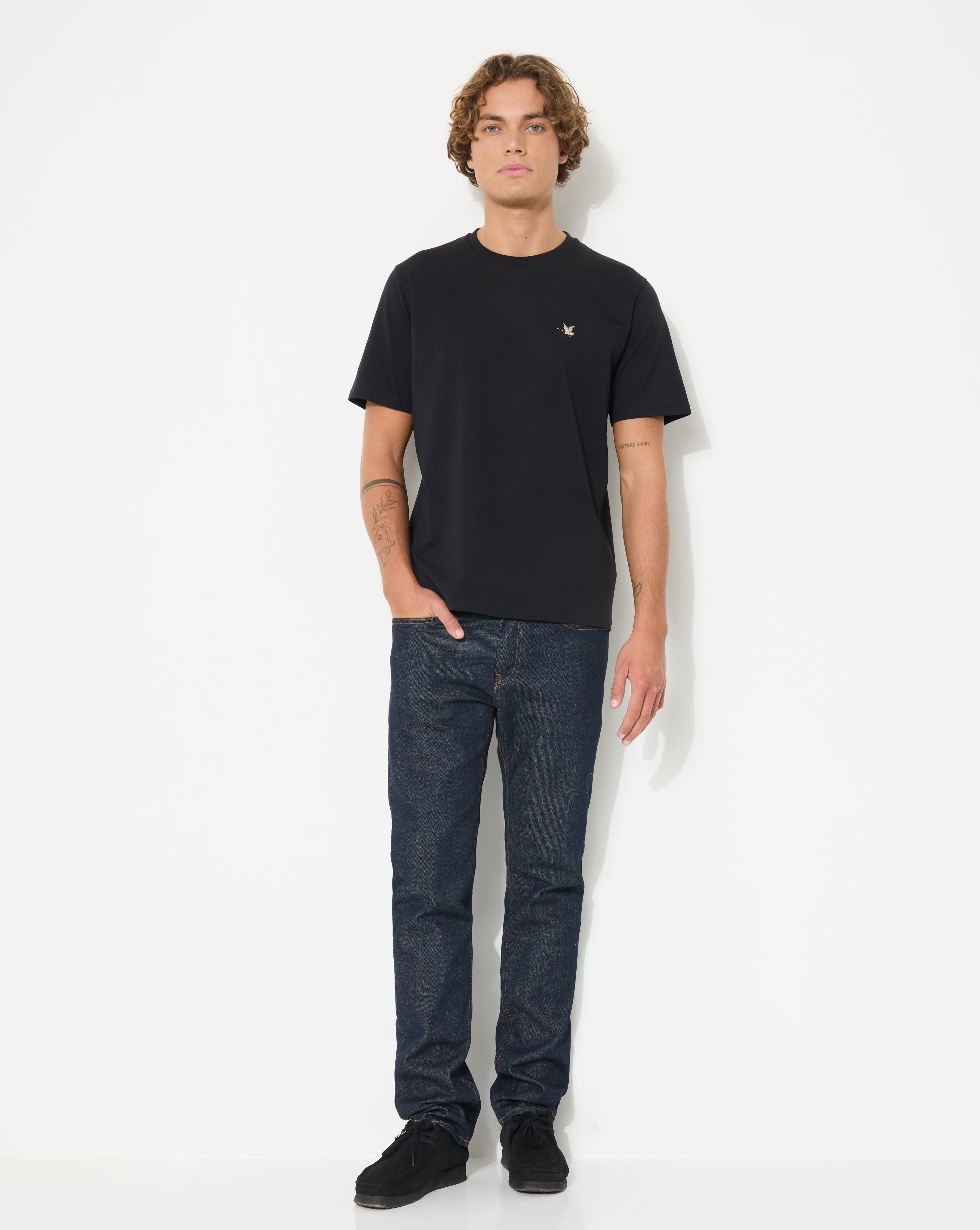 T-TOGS BLACK T-SHIRT