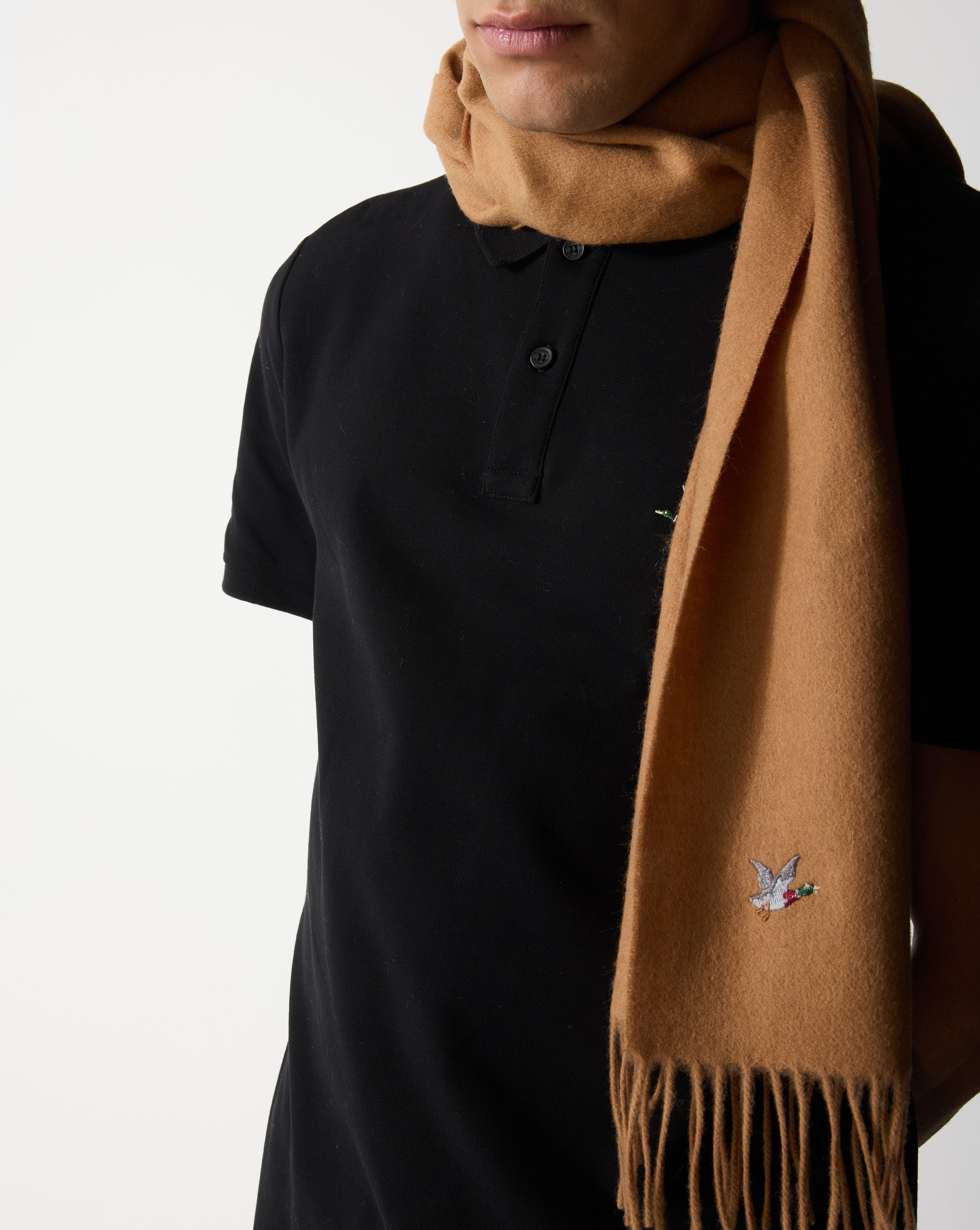 ECHARPE DUCK SCARF MARRON