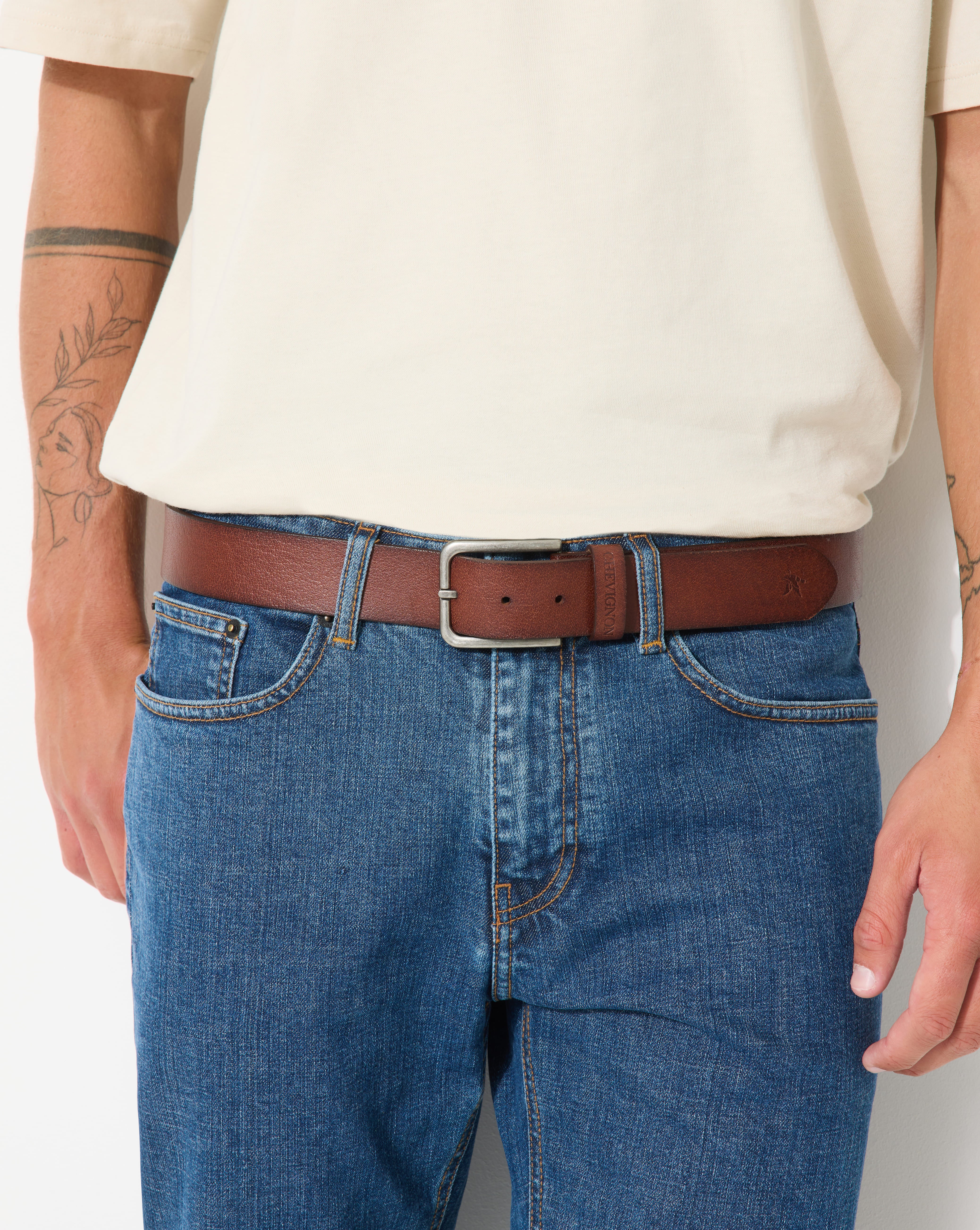 BUFFALO BELT BROWN