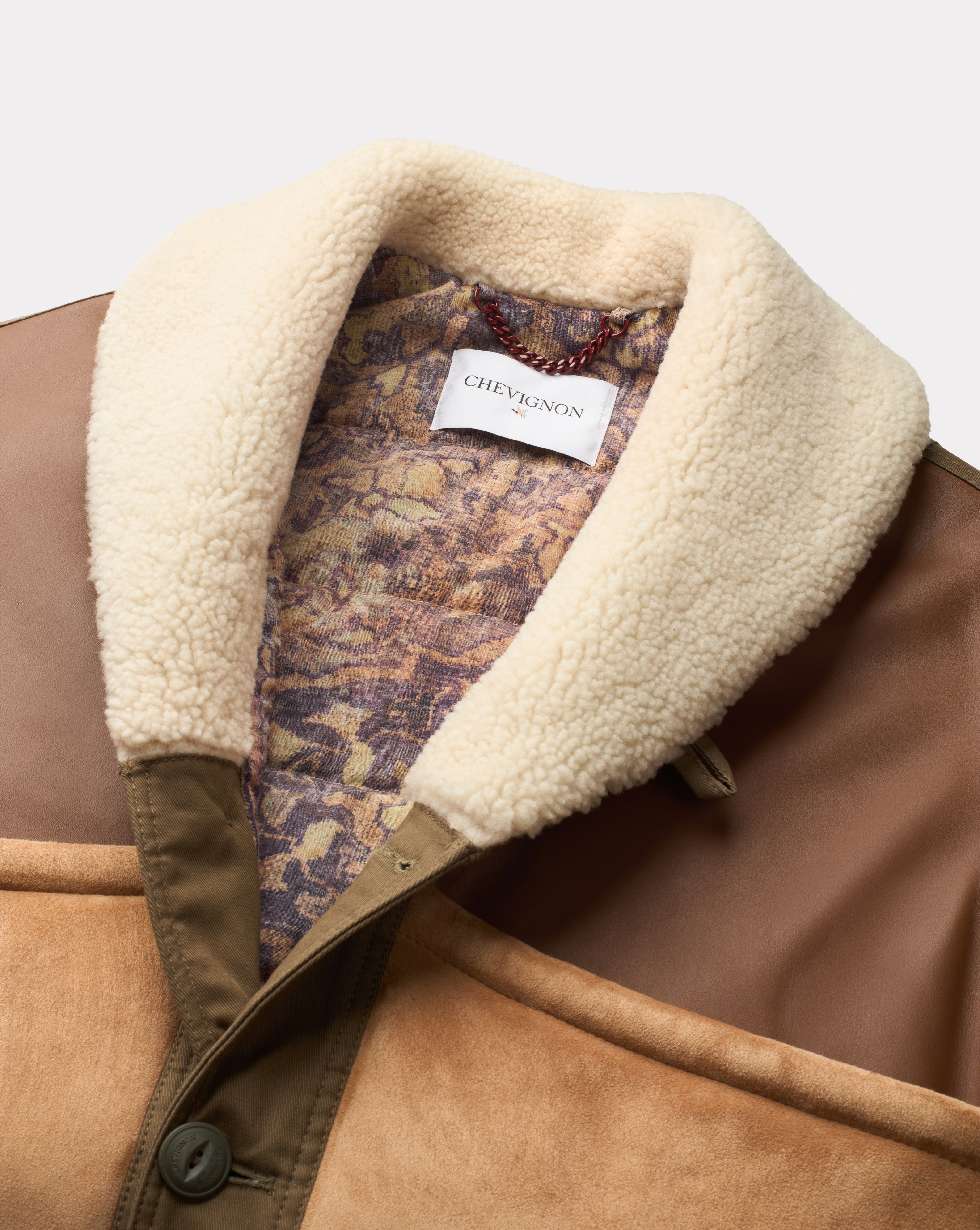 BLOUSON VINTAGE KAKI