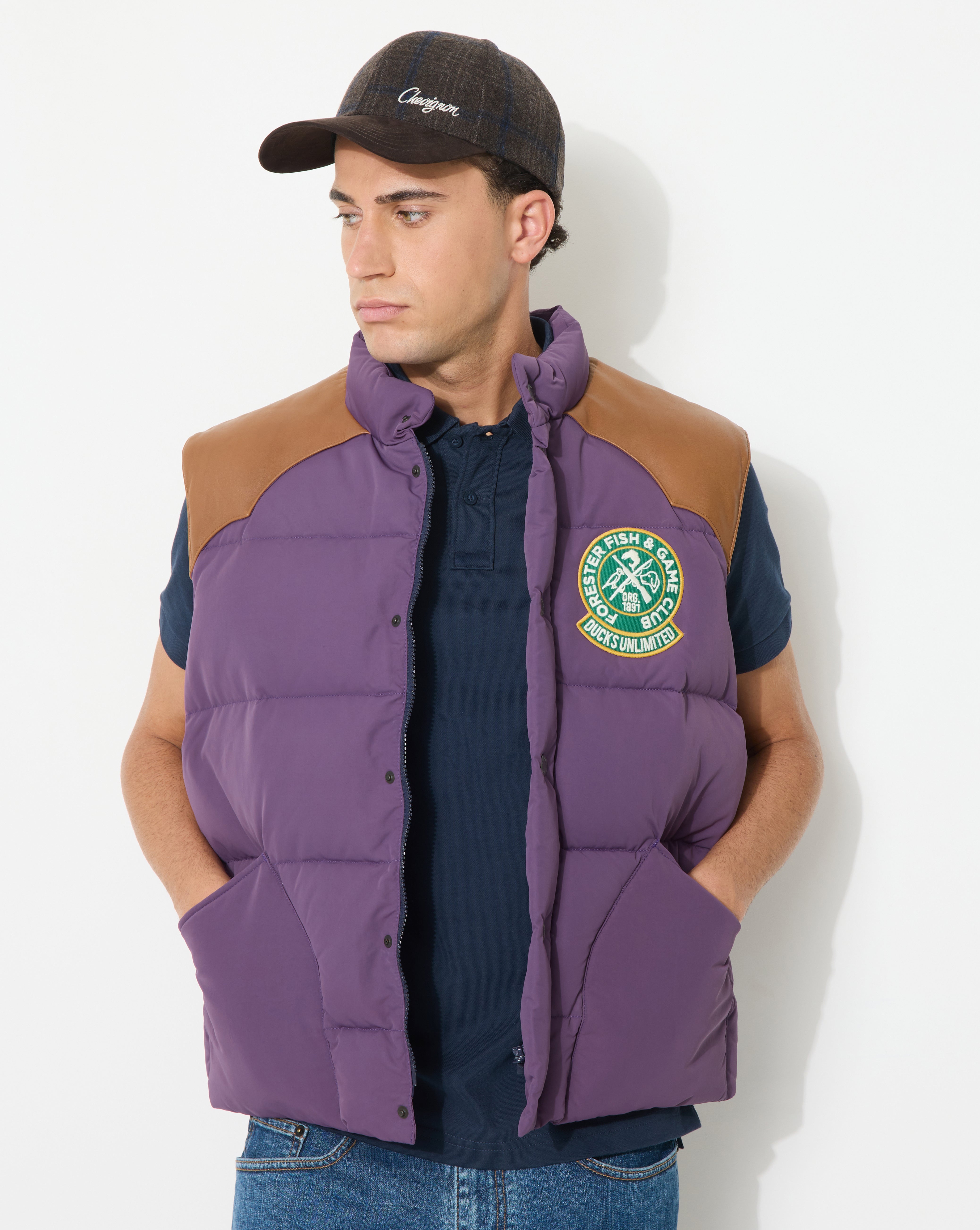 DOUDOUNE TOGS 1984 VIOLET