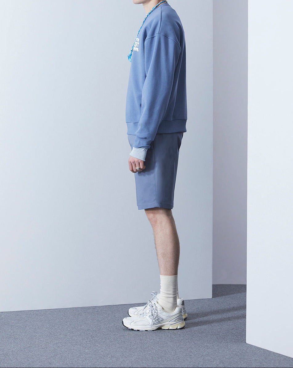 SWEAT OVERSIZE BLEU