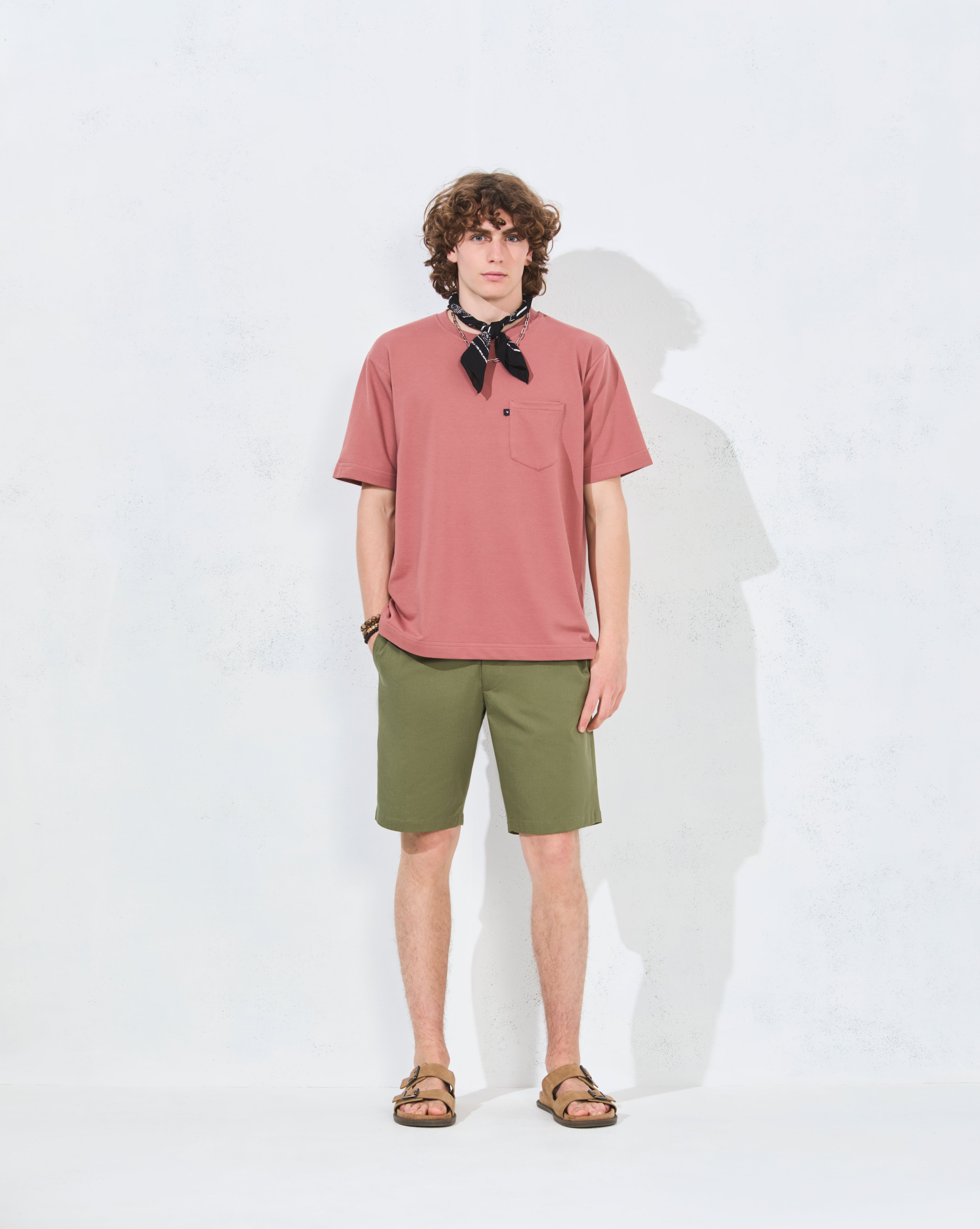 T-SHIRT DUCK COLOR TEE ROSE