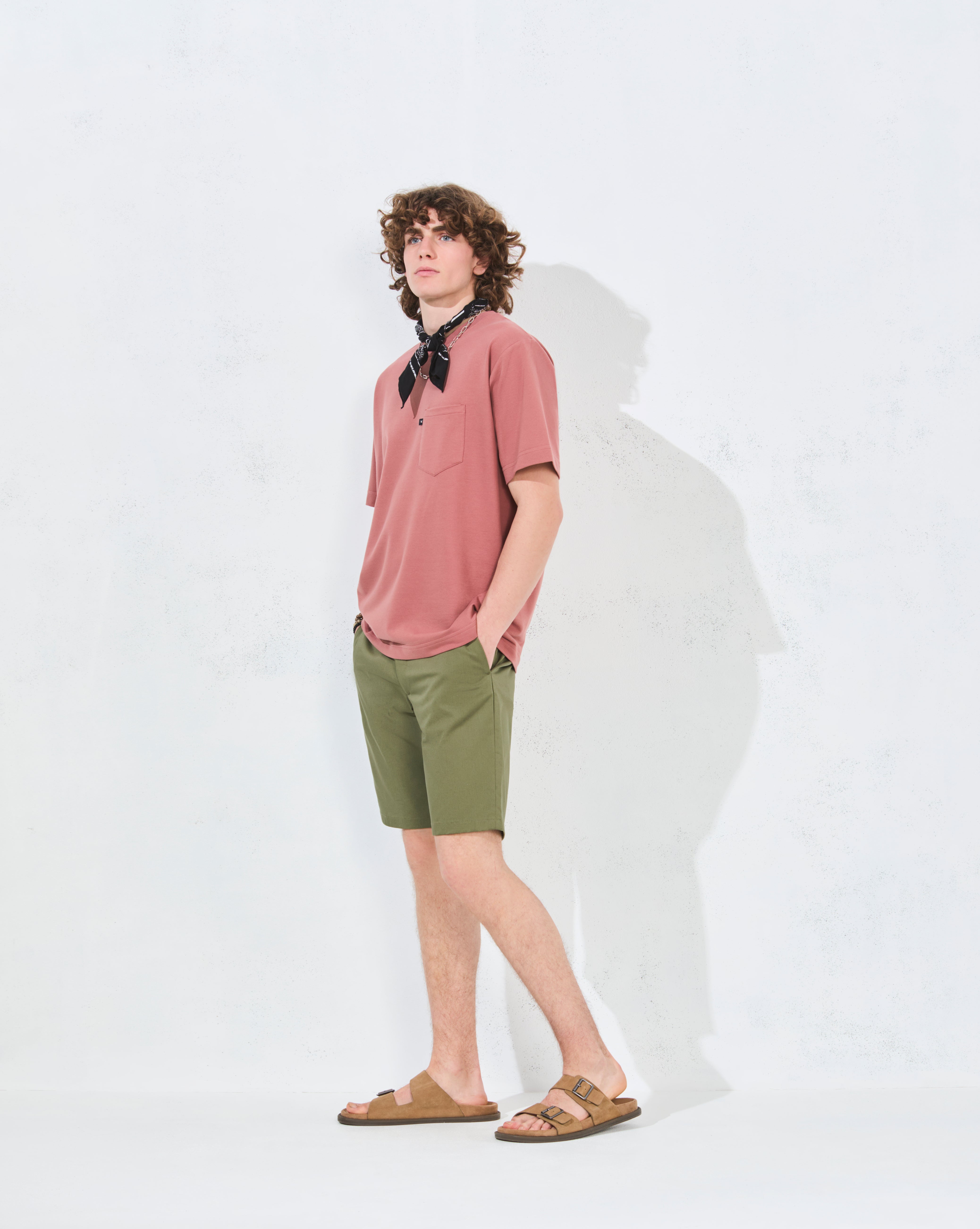 T-SHIRT DUCK COLOR TEE ROSE