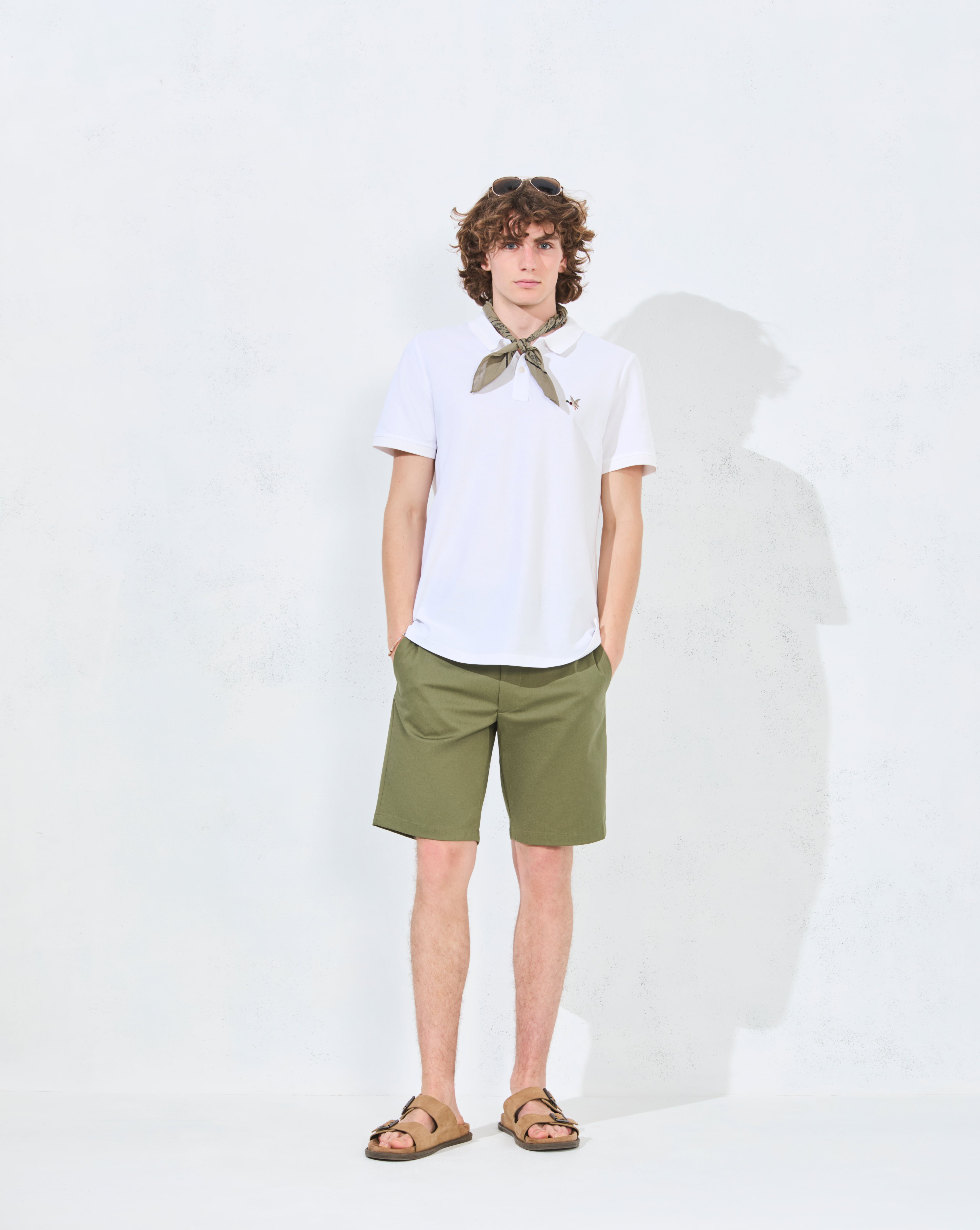 TOG'S WHITE POLO SHIRT