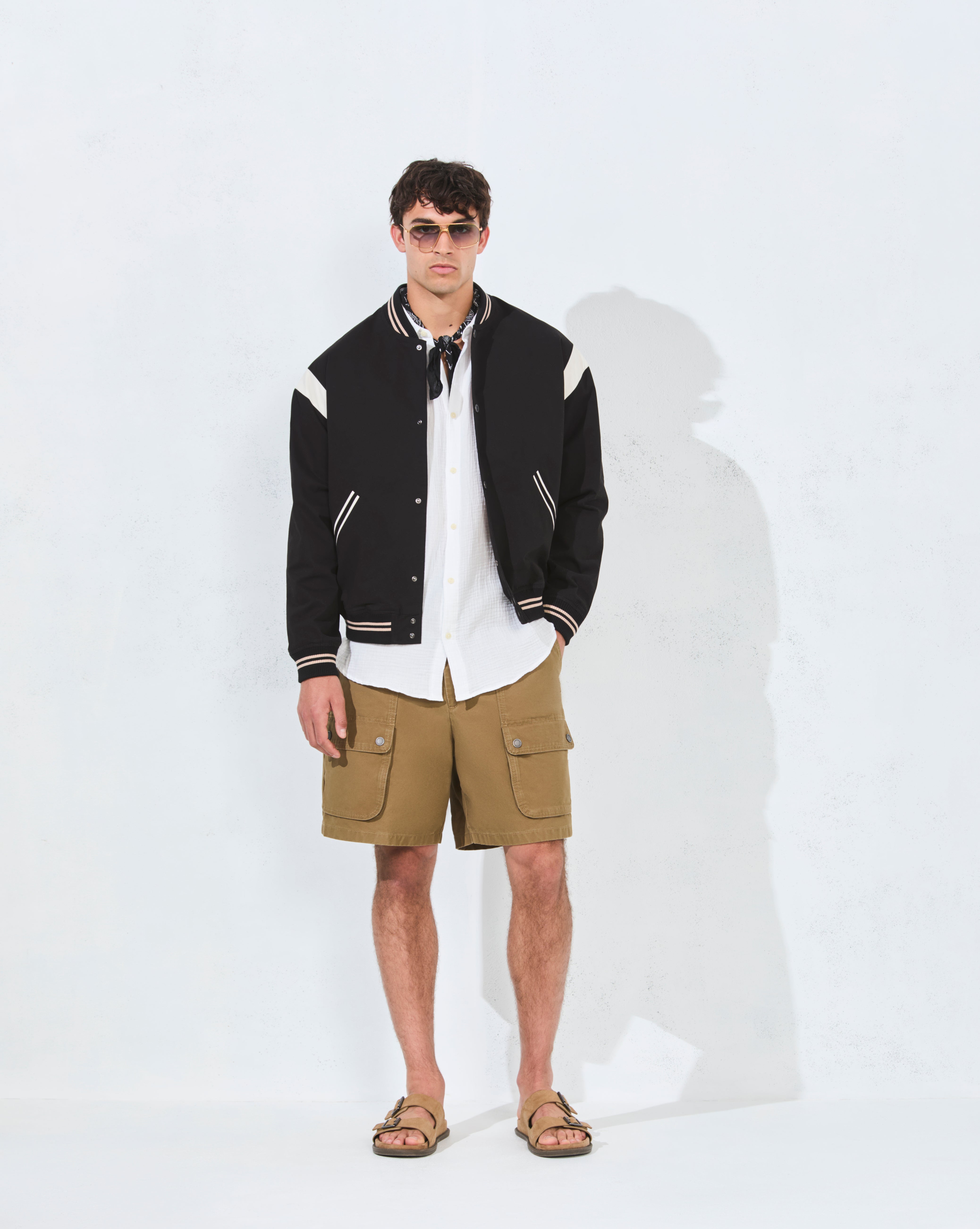 BLOUSON VARSITY NOIR
