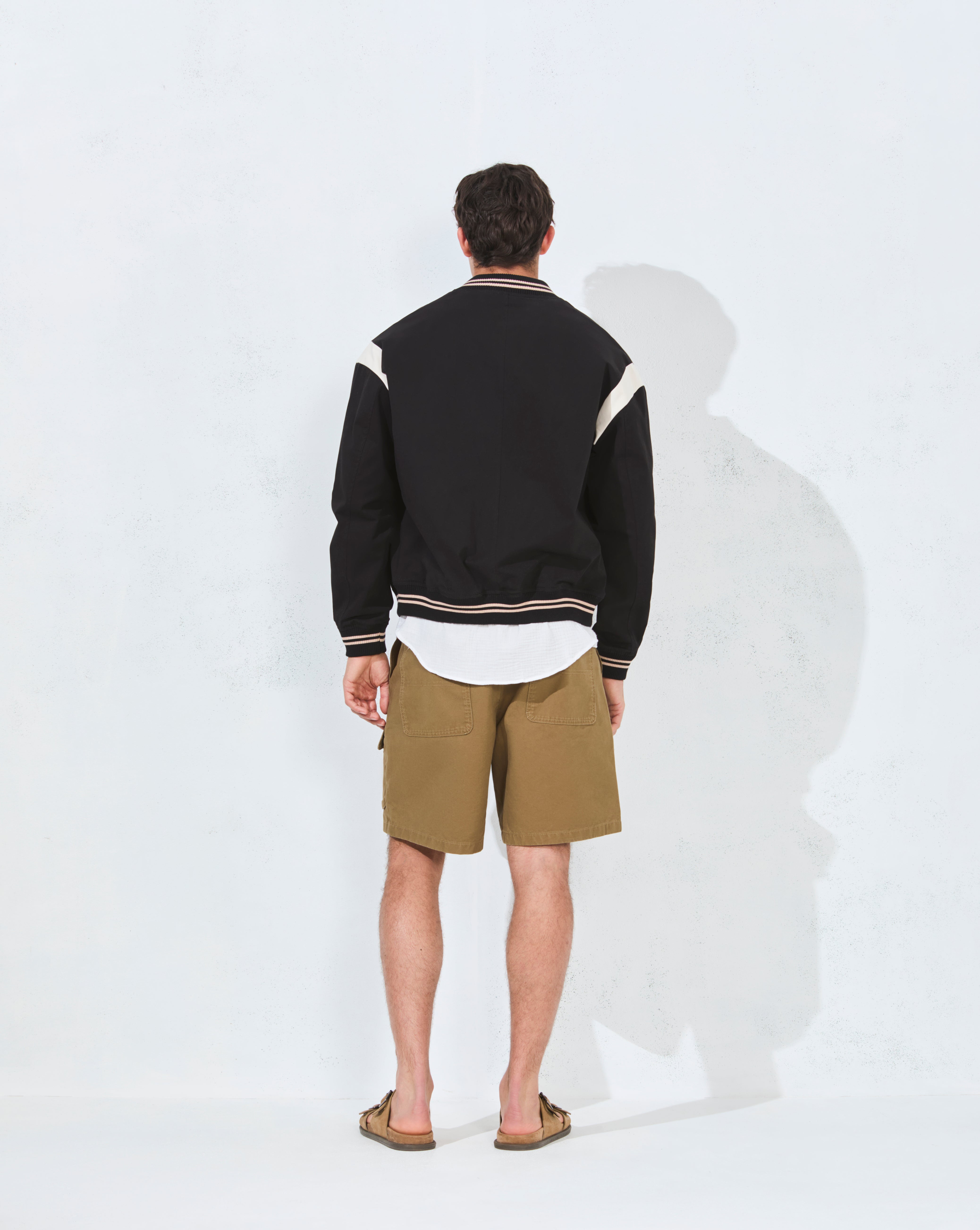 BLOUSON VARSITY NOIR