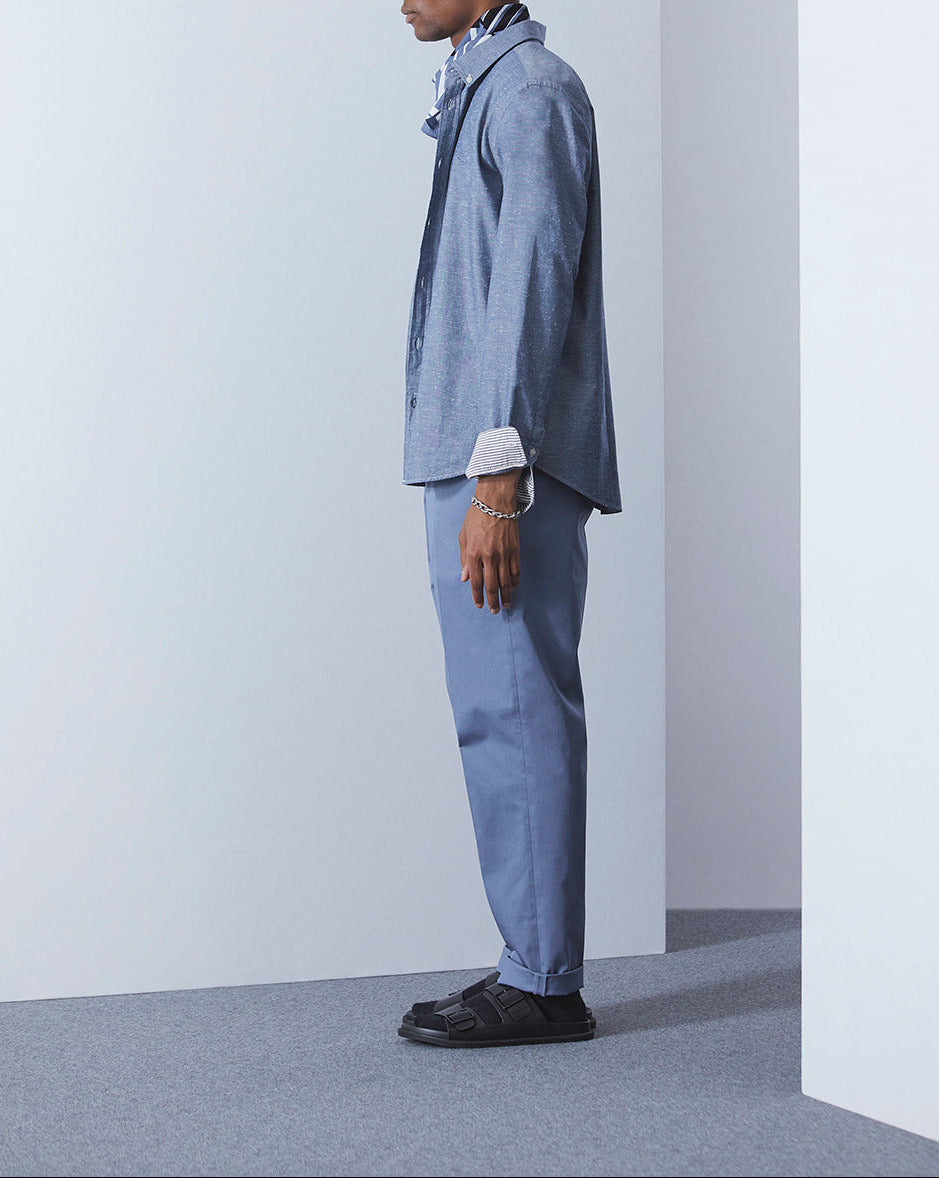 CHEMISE OXFORD NEPS BLEU