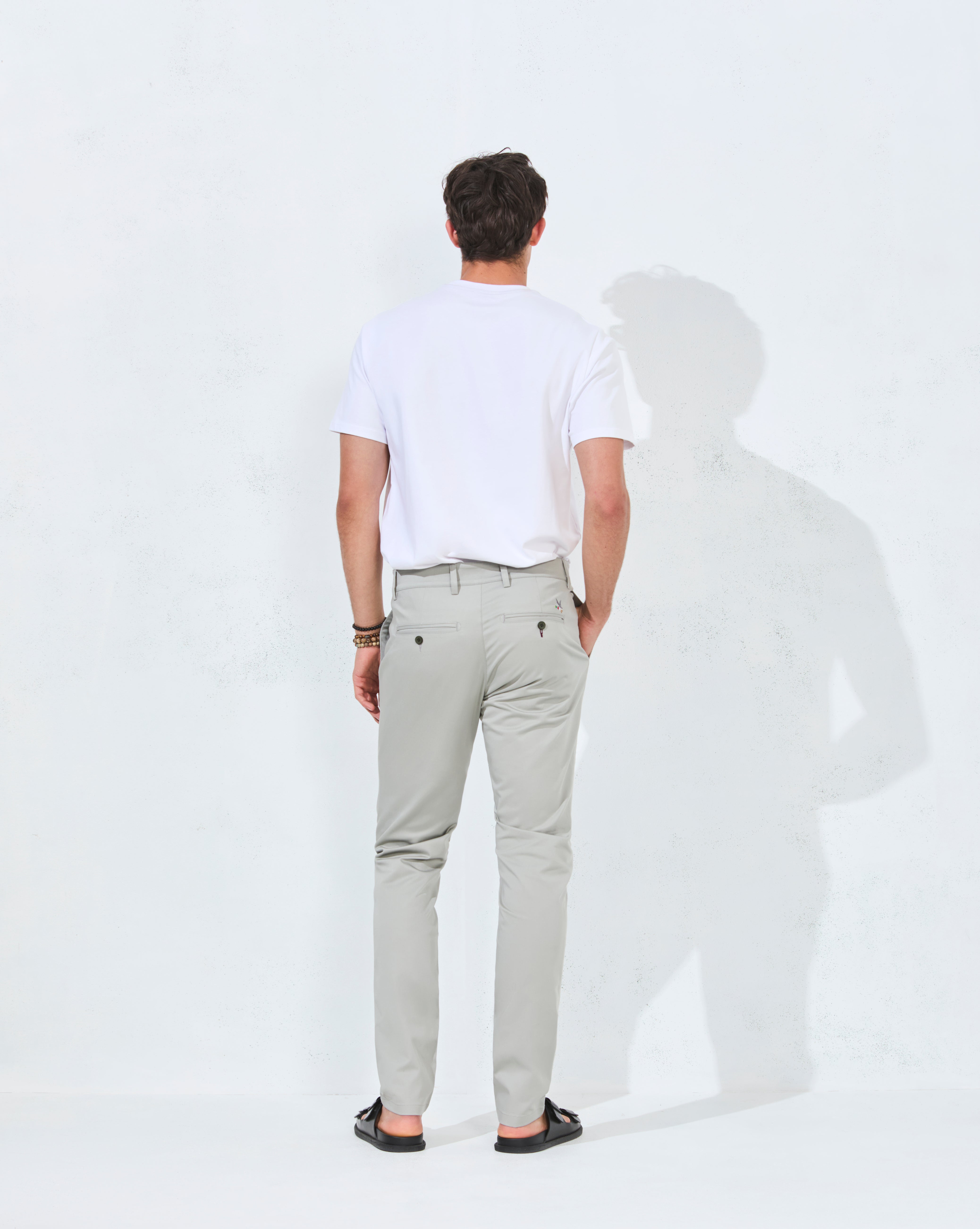 PANTALON CHINO GRIS
