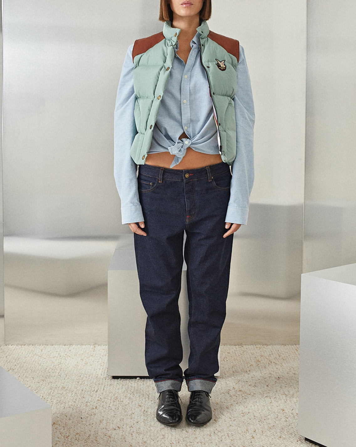 DOUDOUNE FEMME TOGS 1984 VERT CLAIR