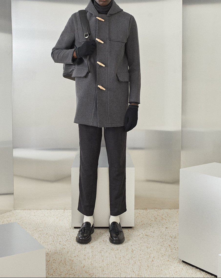 DUFFLE COAT 2 GREY